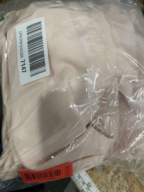 Photo 1 of ***BLUSH PINK OR TAN COLOR**** ANRABESS Women Summer Dressy Jumpsuits One Shoulder Sleeveless Casual Wide Leg Pants Romper Jumper 2025 Trendy Fall Outfits Pink Small