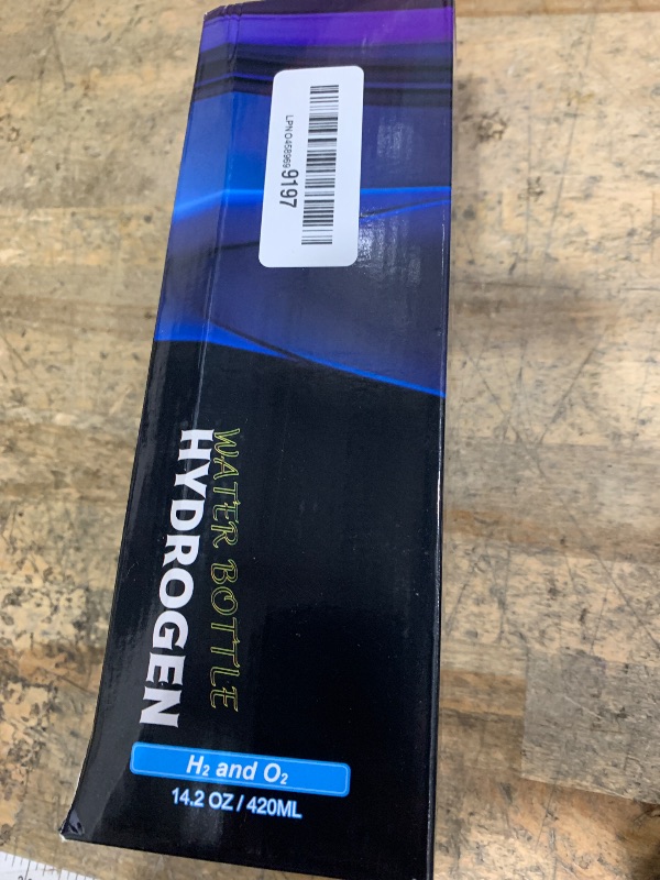 Photo 1 of ***FOR PARTS ONLY/NON-FUNCTIONAL*** 2025 New Hydrogen Water Bottles, Portable Hydrogenated Water Bottle with SPE PEM Technology, 420ml Hydrogen Water Bottle Generator, Rechargeable Ionizer Machine for Home, Office, Travel