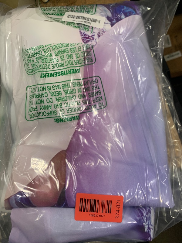 Photo 1 of 10x8ft Mermaid Backdrop for Girls Birthday Under The Sea Photography Background Purple Pink Balloon Princess Party Decorations Starfish Shells Ocean Baby Shower Banner Cake Decor Photo Booth Props