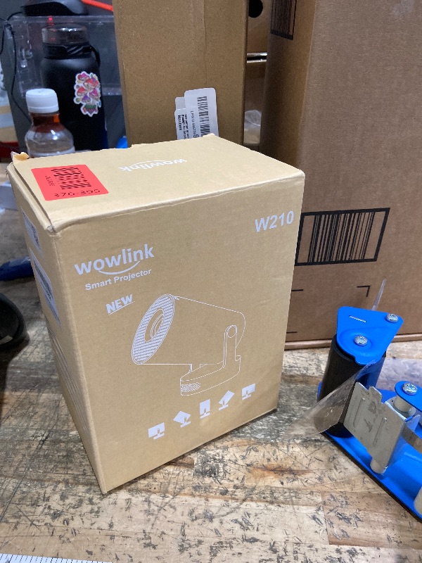 Photo 1 of [Built-in Apps & 2025 Upgraded] Mini Projector with WiFi 6 and Bluetooth 5.4 Support 4K 1080P Auto Keystone 180° Rotatable Projector Portable Compatibile with HDMI/TV Stick/Memory Stick/Laptop, Dark