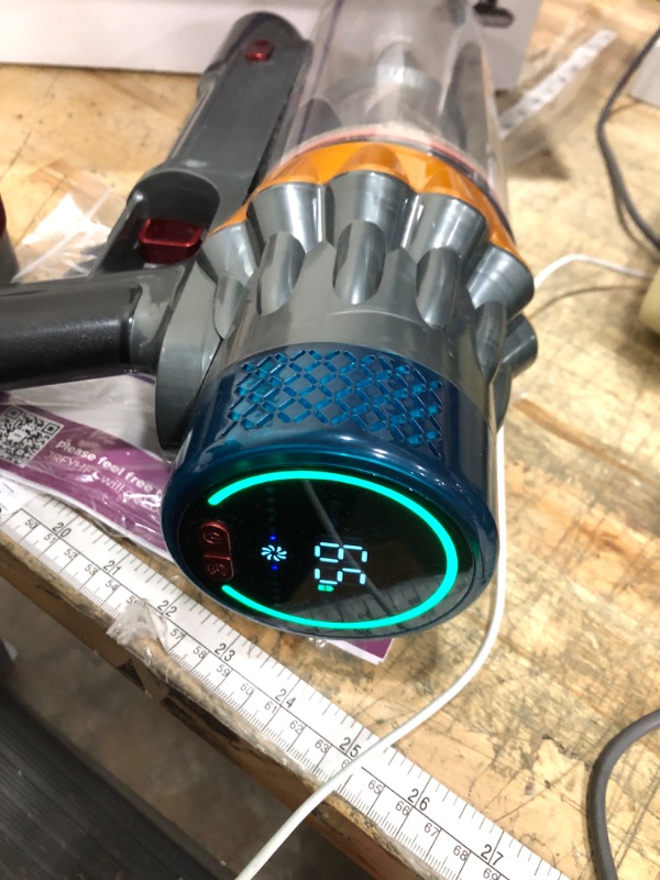 View 4 of *************MISSING THE CHARGER***************
Cordless Vacuum Cleaner, 600W 50KPA 70Min Powerful Vacuum Cleaners for Home, Self-Standing Stick Vacuum Cordless Rechargeable/ Anti-Tangle/OLED Screen/1.8L Cup for Home Pet Hair/Carpet/Hardwood Floor
