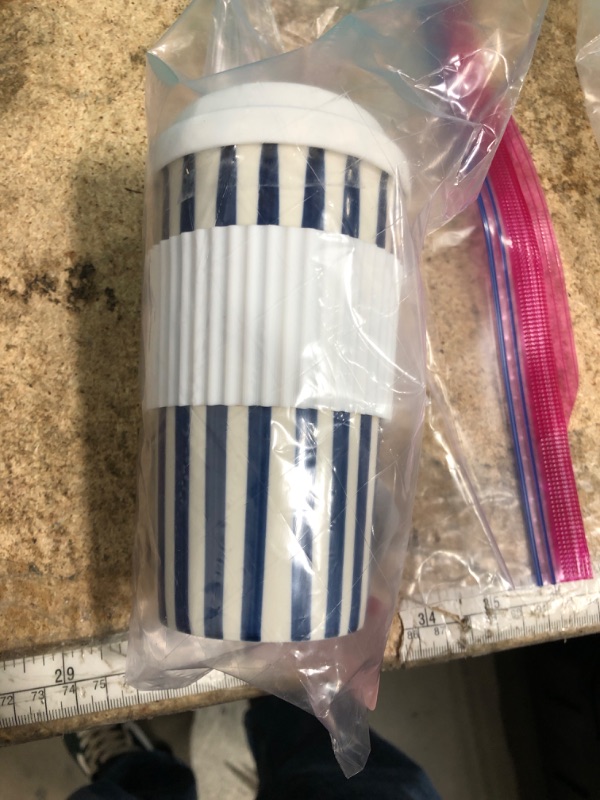 Photo 1 of ***DIRTY*** GIROFLIER Millie 12oz Ceramic Tumbler - Stylish Travel Coffee cup with Lid, Microwave & Dishwasher Safe - Ceramic Travel Mug with Lid - Unique Gift Idea for Women & Men Who Love Coffee on the Go