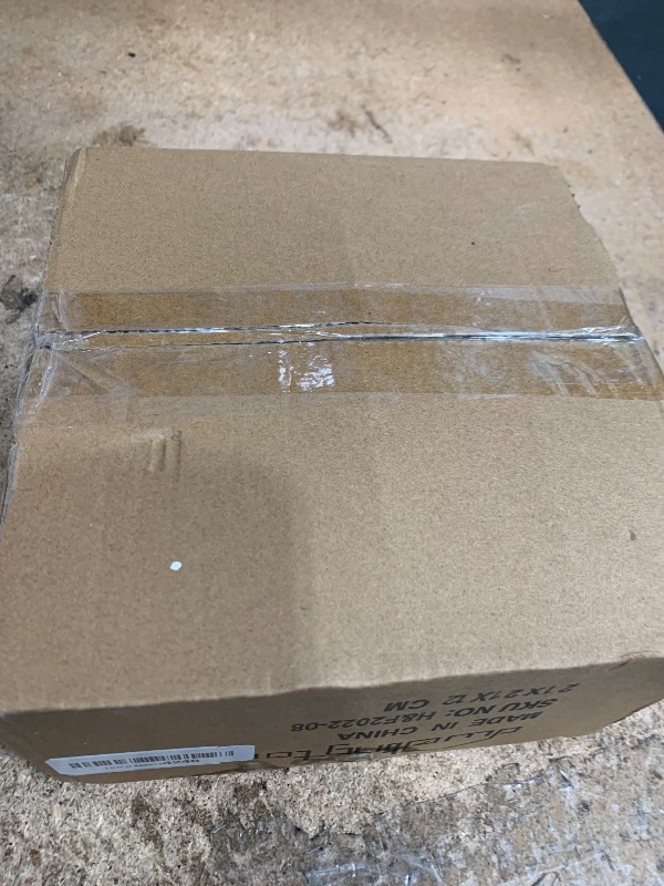 Photo 1 of **White paint chipped off all over** White Wash Round Display Wood Riser, 8.25” Shabby Chic Pedestal Tray Decor with Beads, Farmhouse Display Stands for Small Items in Coffee Bar, Bathroom, Kitchen Island