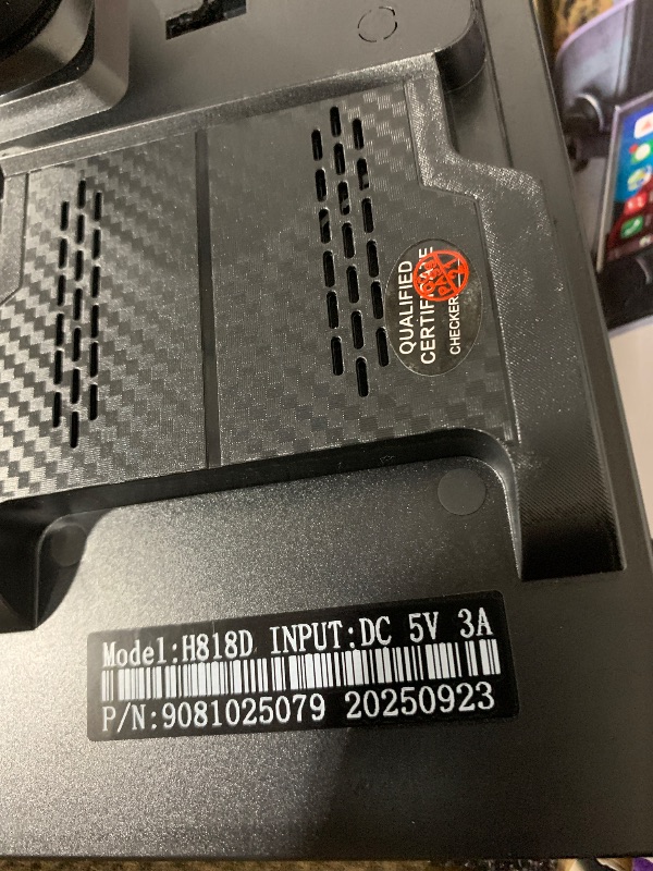 Photo 1 of 11.26”Coocom Portable CarPlay Screen for Car,Car Stereo with Apple CarPlay & Android Auto,Incell Touch Screen,4K Dash Cam,1080P Backup Camera,Mirror Link, Voice Control, Bluetooth 5.3,GPS,FM