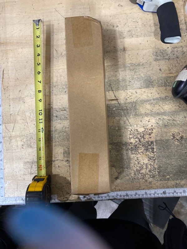 Photo 1 of 1 Inch Curtain Rods for Windows, 32 to 86 Inch Black Rustic Curtain Rod Set, Modern Design Drapery Tubes with Brackets Room Divider, For Indoor and Outdoor