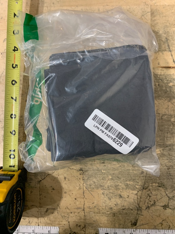 Photo 1 of 100 Pack Black Beverage Napkins, Big Party Pack, 2 Ply, Ideal for Wedding, Party, Birthday, Dinner, Lunch, Cocktails. (5” x 5”) by Amcrate