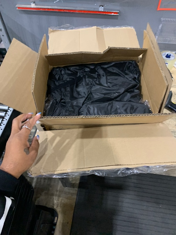 Photo 1 of 10L0L Golf Cart Driving Enclosure 2 Passenger for Yamaha G14 G16 G22 G29 Drive2 with Heavy Duty Zipper,600D Golf Cart Rain Cover Driving Covers with Roll-up Windshield, 4-Sided Clear Window