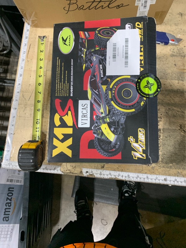 Photo 1 of **FOR PARTS ONLY**
VIRCAS 1/12 Brushelss RC Cars, 50 MPH, RC Buggy, Remote Control Truck, 4×4 Monster Car, Ages 8+