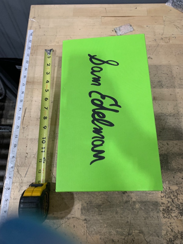 Photo 1 of (used) Sam Edelman Women's Rowan Slide Sandal, Dark Natural/Bright White, 11