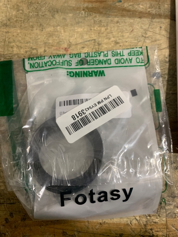 Photo 1 of (2 Pcs) 49-58MM Step-Up Ring Adapter, 49mm to 58mm Step Up Filter Ring, 49 mm Male 58 mm Female Stepping Up Ring for DSLR Camera Lens and ND UV CPL Infrared Filter