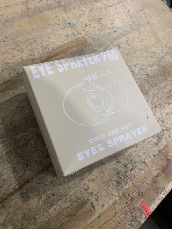 Photo 1 of **UNKNOWN MISSING PIECES/ DAMAGES*** Johncase Heated Eye Sprayer for Dry Eyes Relief Mist Steamer Portable Warm Compress Eyes Mister for Eyelid,Eye Skin SPA Eye Steam Relief Dry Eyes and Stye Mini Eye Drops Tool