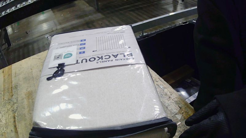 Photo 1 of 100% Blackout Shield Linen Blackout Curtains for Bedroom 84 Inches Long, Back Tab/Rod Pocket Living Room Drapes, Thermal Insulated Blackout Curtains 2 Panels Set, 50" W x 84" L, Cream