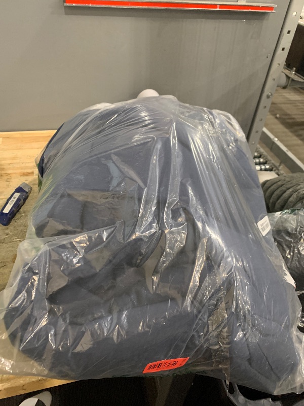 Photo 1 of ***COMFORTER ONLY **** CozyLux Queen Comforter Set Navy Blue, 7 Pieces Bed in a Bag, Blue Comforter Queen Size, All Season Bedding Sets with Stitch Quilted Comforter, Flat Sheet, Fitted Sheet, Pillowcases