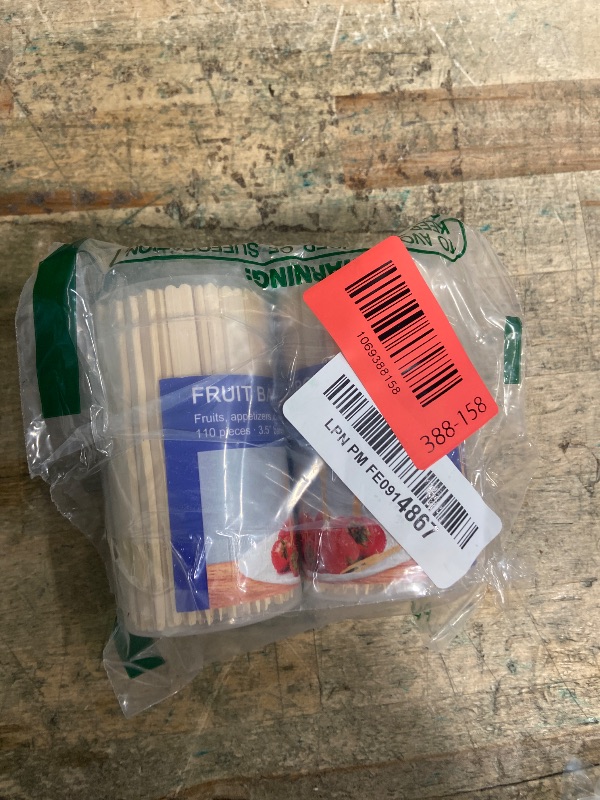 Photo 1 of [2 Packs of 110 PCS] 3.5 inch Appetizer Picks, Prong Mini Fork for Appetizers, Cocktail Forks Appetizer Forks, Bamboo toothpicks for Appetizer, Wooden Food Picks for Fruit, Charcuterie Accessories.