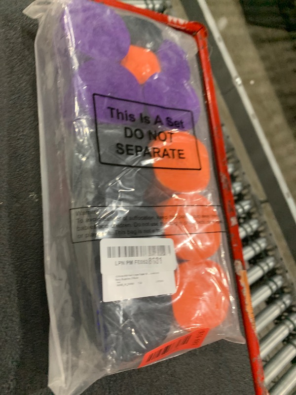 Photo 1 of 12 Rolls 836 Feet Crepe Paper Streamers Totally Halloween Party Streamers Roll Orange Purple Black Streamers for Halloween Decorations Party Supplies, 2 Sizes