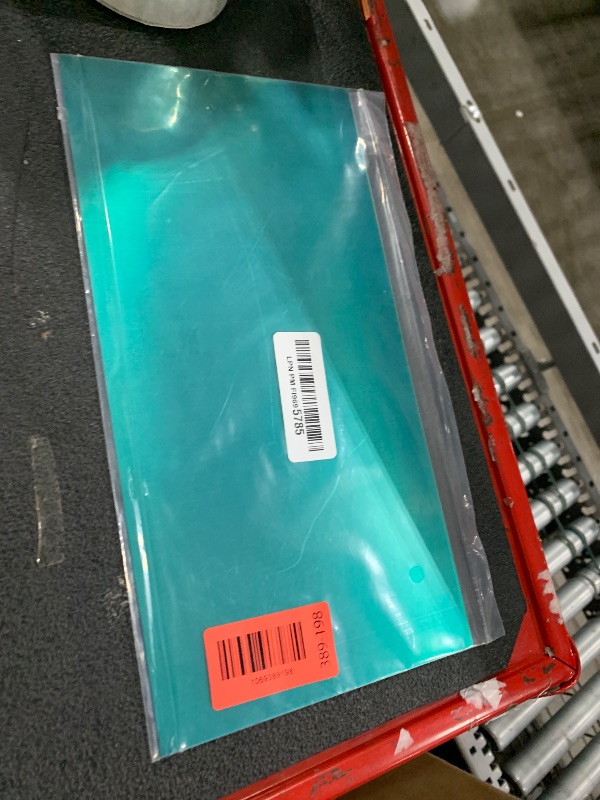 Photo 1 of 1 Pc Brass Sheet, 6" x 12" x 0.02'', 24 Gauge(0.02'') Thickness, No Scratches, Film Attached Brass Plates