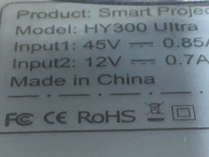 Photo 1 of ?Electric Focus?Magcubic Mini Projector 4K Support, Smart Projector with WiFi 6 and Bluetooth 5.4, 5W Soundbase Speaker, 180° Rotation, Portable Proyector for Home Theater