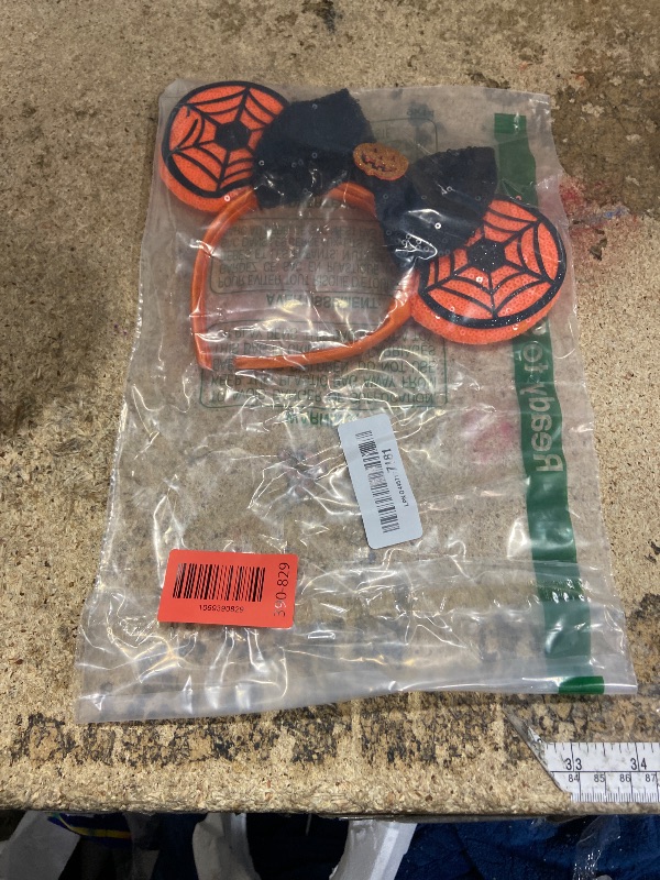 Photo 1 of **DAMAGE TO 1 OF THE EARS (WEB PIECE BROKEN OFF) HEADBAND IS FLIMSY*** FANYITY Mouse Ears, Sequin Mouse Ears Headband for Boys Girls Women (ZZW)