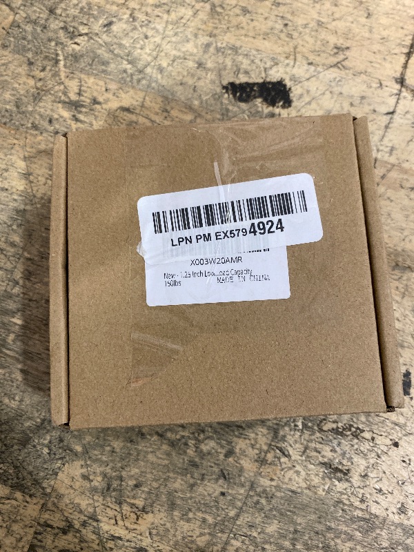 Photo 1 of 1.25 Inch Low Profile Furniture Casters, Mute Swivel Rubber Wheels with M6x15mm Stem Threaded Mini Casters, Load Capacity 150lbs