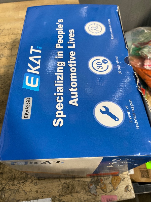 Photo 1 of 10.1 inch Single Din Car Stereo with CarPlay and Android Auto, 10 inch Touch Screen Radio with Mirror Link/1080P/EQ Audio/SWC/Bluetooth +Backup Camera+MIC