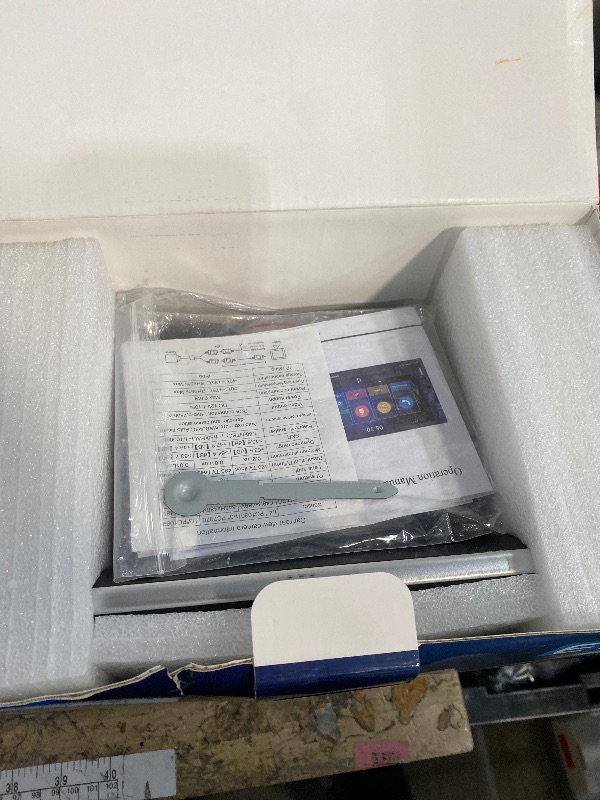 Photo 1 of 10.1 inch Single Din Car Stereo with CarPlay and Android Auto, 10 inch Touch Screen Radio with Mirror Link/1080P/EQ Audio/SWC/Bluetooth +Backup Camera+MIC