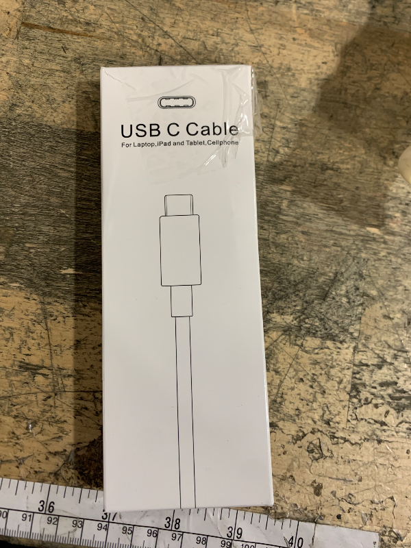 Photo 1 of **HEAVILY USED CORD SCRATCHED UP*** IFEART USB C to USB C Cable for MacBook Air MacBook Pro Charger, iPad Pro 13 12.9 11 inch, iPad Air 5 4, Mini 6, iPhone 17 16 15 Pro Max, Pixel, USBC Type C Fast Charging Cord 6.6FT