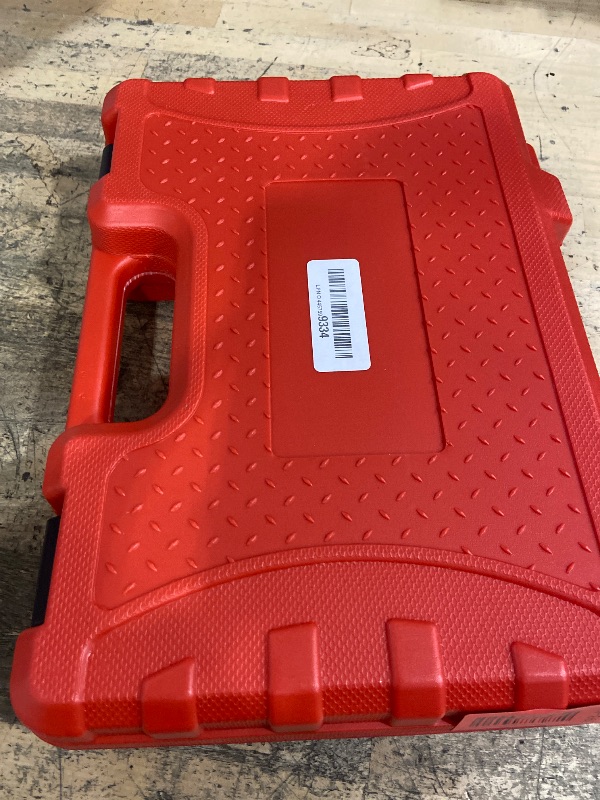 Photo 1 of (for parts, sockets missing) BLACKROBOT 47-Piece 3/8" Drive Socket Wrench Set, Standard SAE (1/4-7/8 inch) & Metric (6-19mm), Shallow & Deep Sockets, Include Ratchet Wrench, Extension Bars