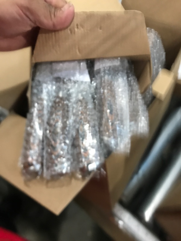 Photo 3 of TUO 17 PCS Kitchen Knife Set for Kitchen with Block, German X50CrMov15 Steel Blade Knife Block Set, Full Tang Pakkawood Handle