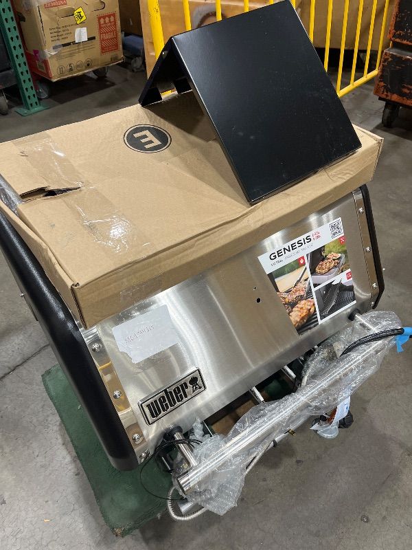 Photo 1 of Weber Genesis S-325S Liquid Propane Gas Grill, Stainless Steel