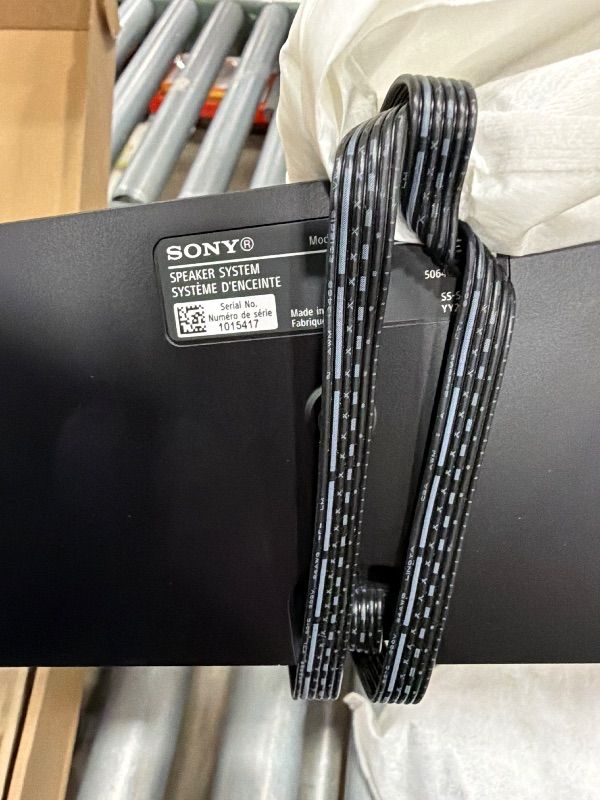 Photo 1 of ***SEE NOTES***
Sony BRAVIA Theater System 6, 5.1ch Home Theater System Sound bar with subwoofer and Rear Speakers, Surround Sound by Dolby Atmos/DTS:X Compatible HT-S60