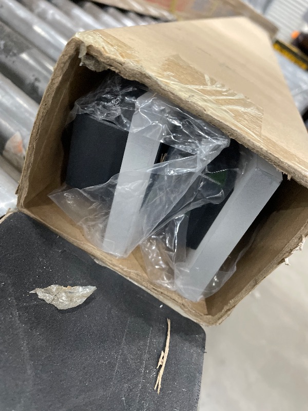 Photo 1 of RGZZUP 2Pack 59inch Long Outdoor Modern LED Wall Light,45W Waterproof IP65 Warm White 110V led Wall Mount Lighting Fixture Rectangular Black Wall Lights Elegant Frosted White Acrylic Anti Rust