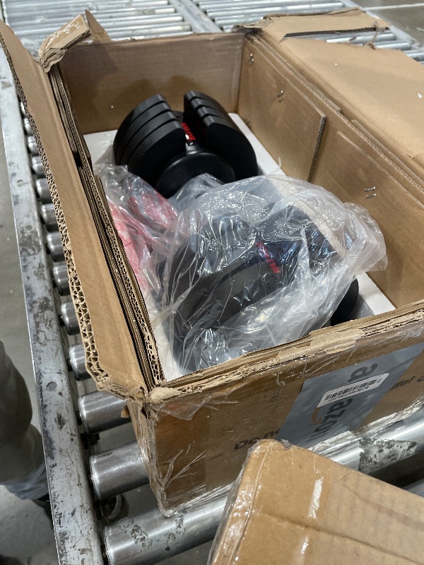 Photo 1 of (1 pcs as shown) ALTLER 52LBS  Adjustable Dumbbell 1 set Premium Rubber Coated Dumbbell   Secure Locking Mechanism for Safe & Customizable Strength Training