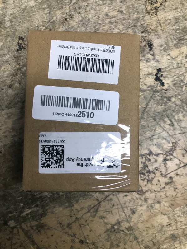 Photo 1 of ***UNTESTED/ POSSIBLY FOR PARTS*** UNROEVS Mini Flashlight 2550 Lumens Rechargeable USB C Charging, Small Flashlights High Lumens 5 Modes, Pocket Light with Clip, Magnetic Flashlight for EDC,Stocking Stuffers