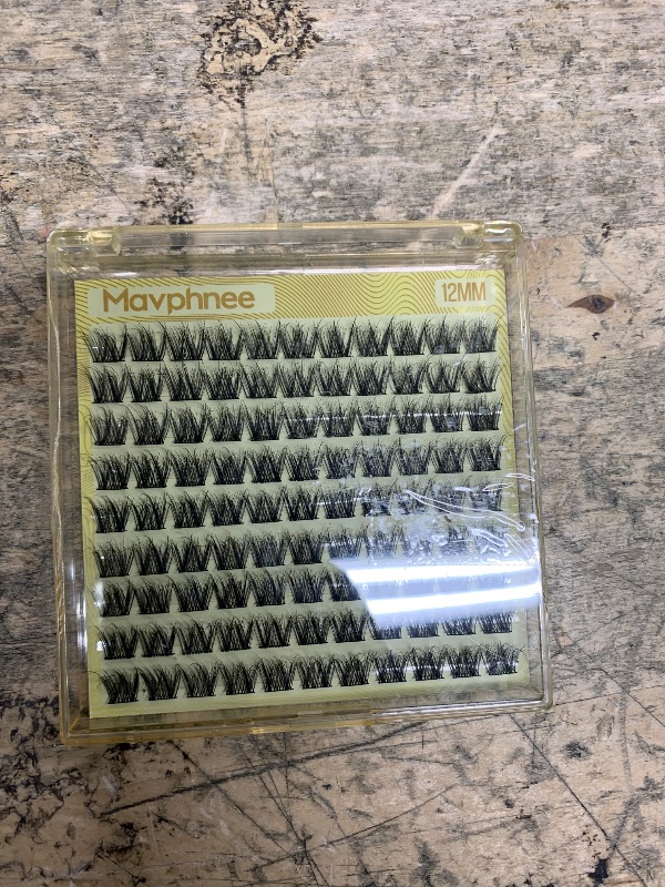 Photo 1 of 12MM Lash Clusters Short Natural Eyelash Cluster 3D Fluffing Individual Lashes CC-Curly Cluster Eyelash Extensions 99Pcs Wispy Cluster Lashes for Daily Wear