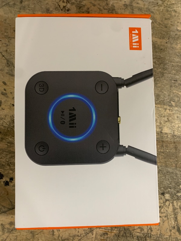 Photo 1 of [Upgraded] 1Mii B06Pro Long Range Bluetooth Receiver, HiFi Wireless Audio Adapter, Bluetooth 5.1 Receiver with 3D Surround aptX HD Low Latency Optical RCA AUX 3.5mm Coaxial for Home Stereo System