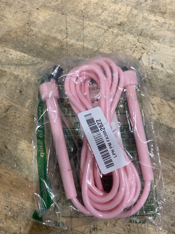 Photo 1 of ***MISSING HANDLE COVER ACCESSORIES FOR ROPE*** Adjustable Jump Rope for Fitness and Exercise – Skipping Rope for Cardio, Boxing, and Weight Loss – Speed Rope perfect for Men & Women