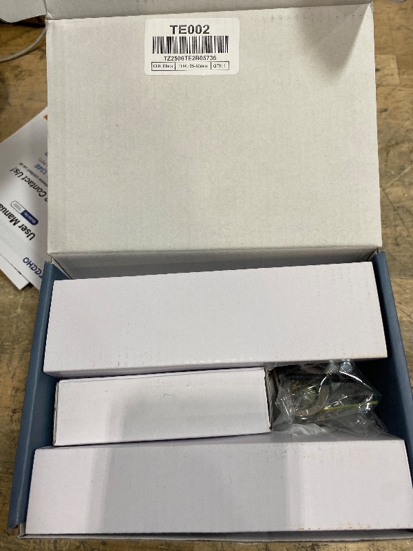 Photo 1 of ***NON-FINGERPRINT MODEL / MISSING KEYS**** TEEHO TE002 Fingerprint Door Lock - Keyless Entry Door Lock - Electronic Keypad Deadbolt - Smart Locks for Front Door - Auto Lock - Easy Installation - Matte Black