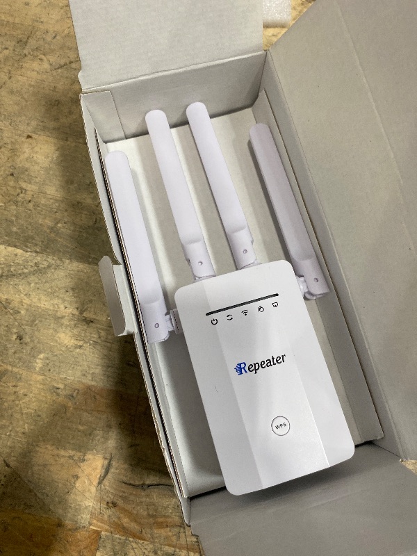 Photo 1 of 2026 WiFi Extender Signal Booster, up to 18k+sq. ft and 88+ Devices, Internet Booster for Home, Wireless Internet Repeater and Signal Amplifier w/Ethernet Port, Mesh WiFi 15X Faster Access Point