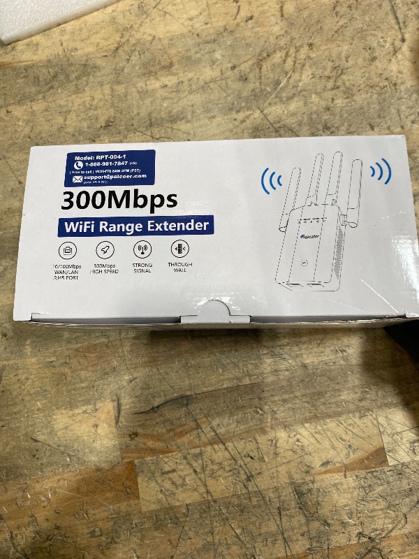 Photo 1 of 2026 WiFi Extender Signal Booster, up to 18k+sq. ft and 88+ Devices, Internet Booster for Home, Wireless Internet Repeater and Signal Amplifier w/Ethernet Port, Mesh WiFi 15X Faster Access Point