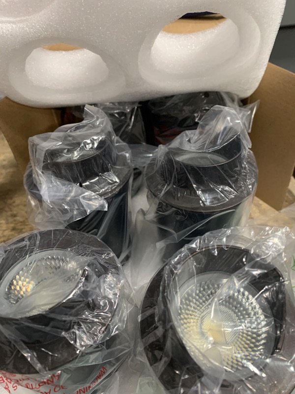 Photo 1 of [6 Pack] CLOUDY BAY 9W Well Lights Landscape LED In Ground Outdoor,Shielded Top,Low Voltage 12-24V AC/DC,Waterproof Aluminum Uplights,2700K/3000K/3500K/4000K/5000K,Transformer Excluded