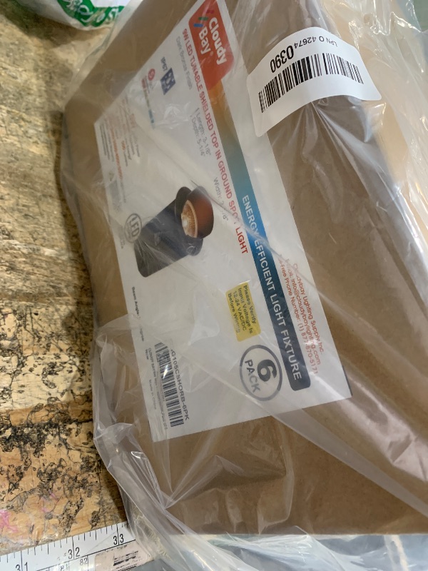 Photo 1 of [6 Pack] CLOUDY BAY 9W Well Lights Landscape LED In Ground Outdoor,Shielded Top,Low Voltage 12-24V AC/DC,Waterproof Aluminum Uplights,2700K/3000K/3500K/4000K/5000K,Transformer Excluded