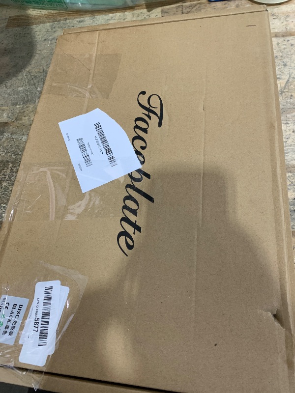 Photo 1 of ***partial set / only 1 side*** Joso Faceplate for PS5 Disc Edition, Anti-Scratch Dustproof Case Replacement, Cover Skin Fit for PS5 Console (CD-ROM), Plates for PS5 Accessories, Easy Installation - Black