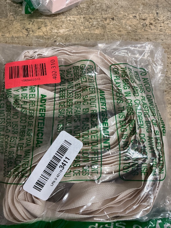 View 2 of #5 Nylon Coil Zippers by The Yard Beige Sewing Zipper Bulk 10 Yards with 25 PCS Pulls Sliders for DIY Tailor Sewing Crafts Bags Pillows,SHUNLI