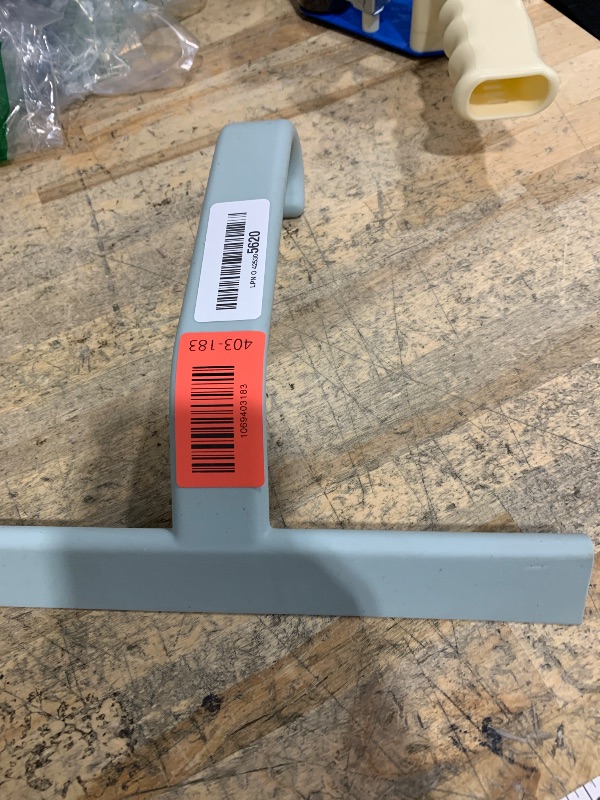 Photo 1 of ***DIRTY*** dancemoon JustHang Shower Squeegee for Glass Doors, All-one-Piece Silicone with Built-in Hook Design for Easy Hanging and Cleaning, 10 Inch Sage Green