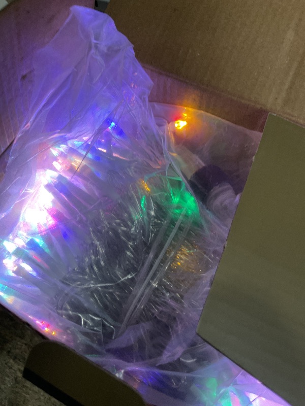 Photo 1 of 1500 LED 470FT Christmas String Lights, 12 Modes and Timer Memory Dimmable, Plug in Outdoor Waterproof Clear Wire Twinkle Fairy Light for for Xmas Yard Tree Wedding Party Outside Decor (Multicolor)