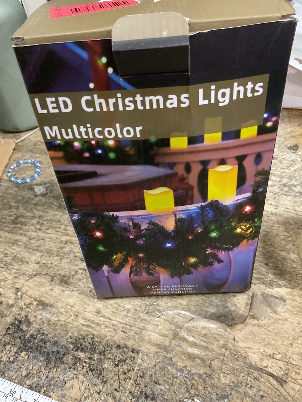 Photo 1 of 1500 LED 470FT Christmas String Lights, 12 Modes and Timer Memory Dimmable, Plug in Outdoor Waterproof Clear Wire Twinkle Fairy Light for for Xmas Yard Tree Wedding Party Outside Decor (Multicolor)