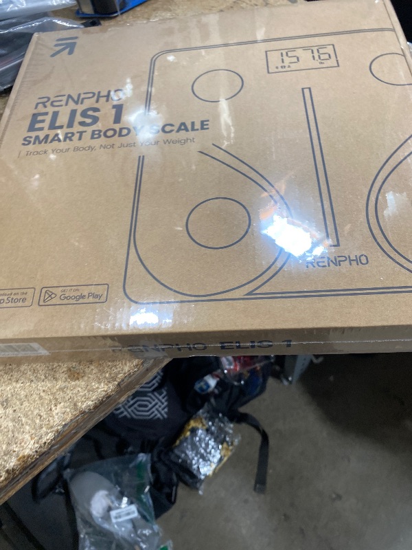 Photo 1 of RENPHO Smart Scale for Body Weight, Digital Bathroom Scale BMI Weighing Bluetooth Body Fat Physician Scale, Body Composition Monitor Health Analyzer with Smartphone App, 400 lbs - Elis 1