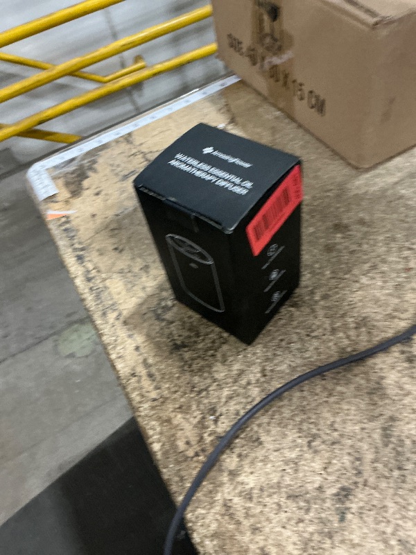 Photo 1 of ***UNTESTED*** Waterless Essential Oil Diffuser, Portable Aromatherapy Diffuser with 20mL Capacity, Battery Operated Mini Scent Diffuser,3 Mist Levels & Timers, Leak-Free, for Home, Car, Office (Black)