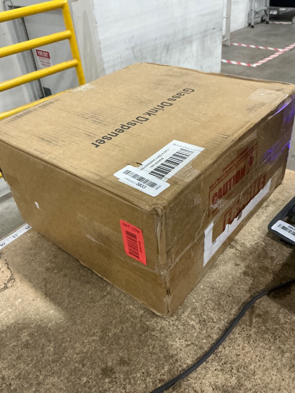 Photo 1 of 1 Gallon Glass Drink Dispensers For Parties 2PACK.Beverage Dispenser,Glass Drink Dispenser With Stand And Stainless Steel Spigot 100% Leakproof.Lemonade Dispenser With Ice Cylinder.Laundry Detergent