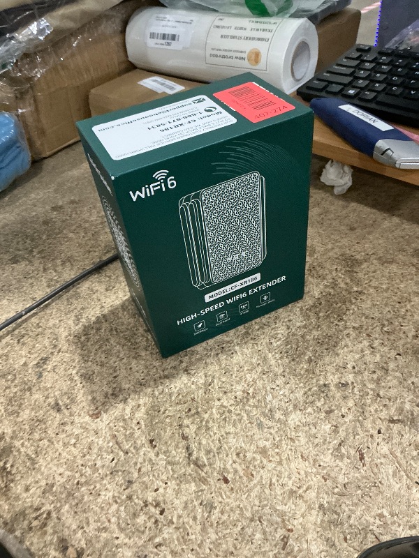 Photo 1 of 2026 WiFi 6 Extender Signal Booster, Longest Range up to 12000 sq.ft for Home, AX3000 Dual Band WiFi Repeater, 10X Faster Access Point